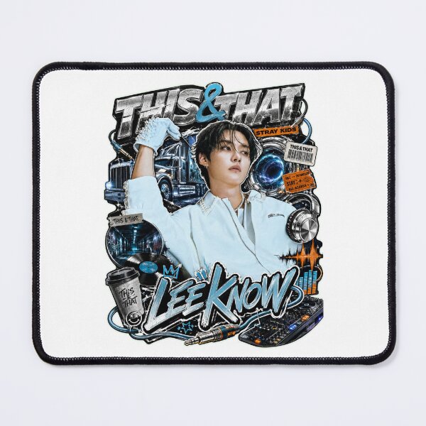 Item preview, Stray Kids Lee Minho This and That Y2K Cyber Tunnel Poster designed and sold by Valeree Store.