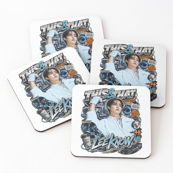Item preview, Stray Kids Lee Minho This and That Y2K Cyber Tunnel Poster designed and sold by Valeree Store.