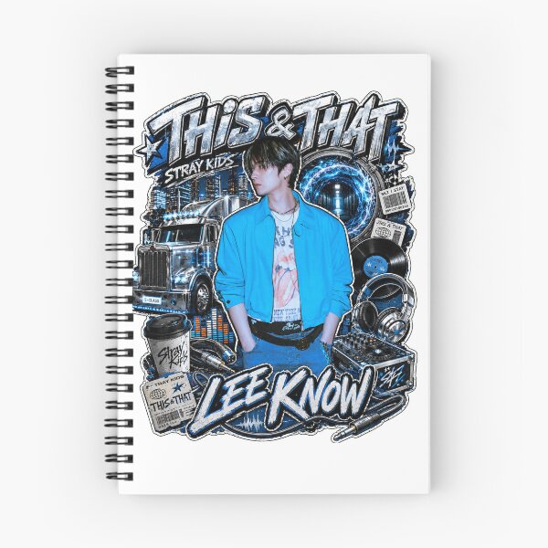 Item preview, SKZ Lee Know This and That Metallic Collage Street Graphic designed and sold by Valeree Store.