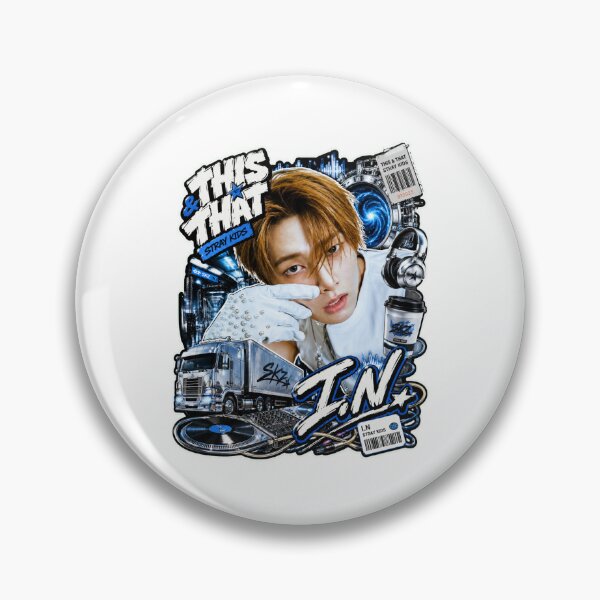 Artikelvorschau, SKZ Maknae I.N This and That Y2K Cyber Streetwear Visual entworfen und verkauft von Valeree Store.