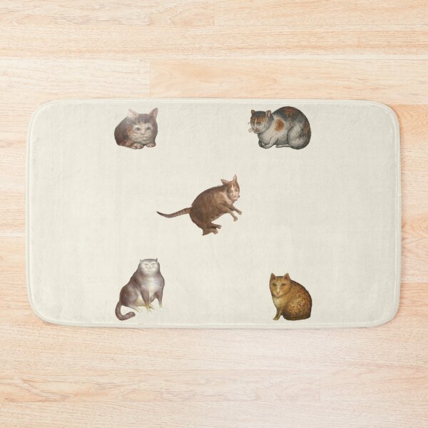 Item preview, medieval cats set 7 designed and sold by mooneko.