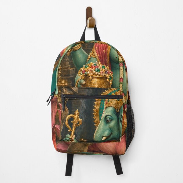 Item preview, 32 Forms of Ganesha - Dvimukha Ganapati – Two-Faced Lord of Divine Foresight designed and sold by Homyar.