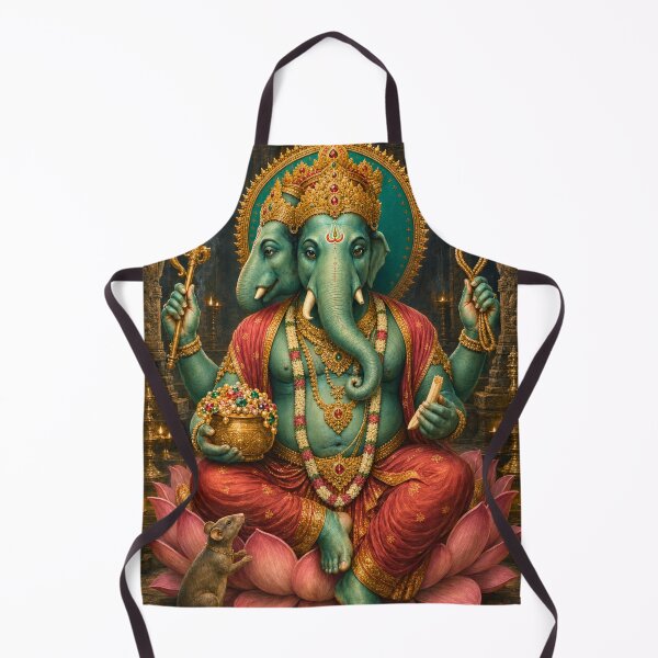 Item preview, 32 Forms of Ganesha - Dvimukha Ganapati – Two-Faced Lord of Divine Foresight designed and sold by Homyar.