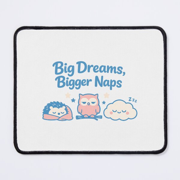 Item preview, Big Dreams, Bigger Naps Tee, Cozy Nap Culture Graphic designed and sold by PhylonBoxx.