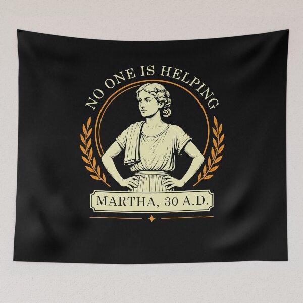 Item preview, Copy of No One is Helping Martha 30 AD Christian  designed and sold by suhairee-studio.