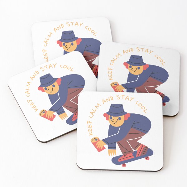 Item preview, Keep calm and stay cool. designed and sold by monkik.