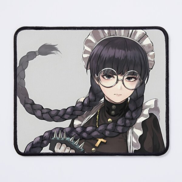 Item preview, Roberta Black Lagoon Classic Maid Braided Gaze designed and sold by BrianRayan.