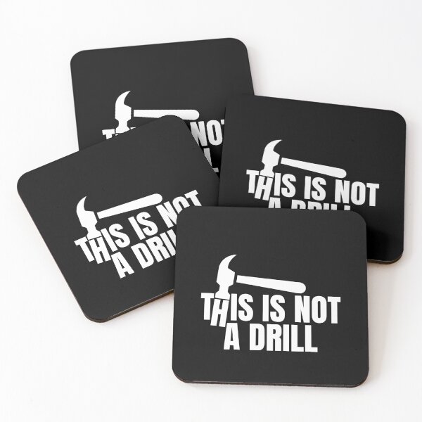 Item preview, This Is Not A Drill Dad Joke designed and sold by Dondonmart.