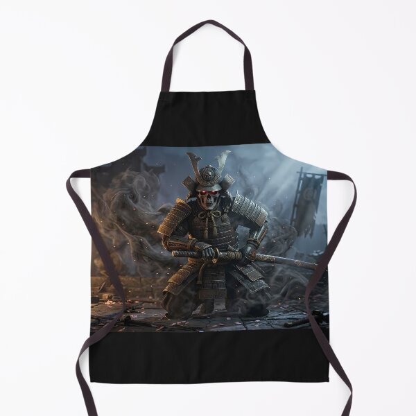Item preview, Undead Skeleton Samurai Dark Fantasy Art designed and sold by GalleryBrisArt.