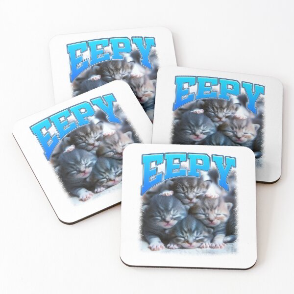 Item preview, Eepy Sleepy Cat Funny Tired Kitten Meme designed and sold by bngfx.