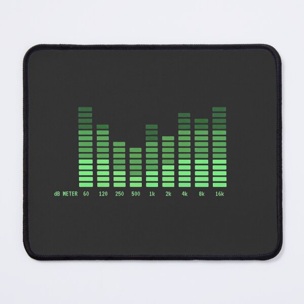 Item preview, Audio Engineer Graphic Equalizer Spectrum Analyzer VU Meter Display designed and sold by KiwiRider.