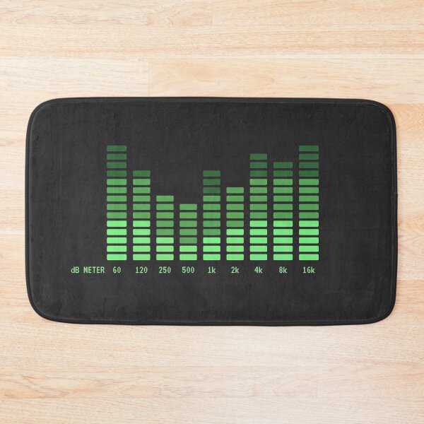 Item preview, Audio Engineer Graphic Equalizer Spectrum Analyzer VU Meter Display designed and sold by KiwiRider.