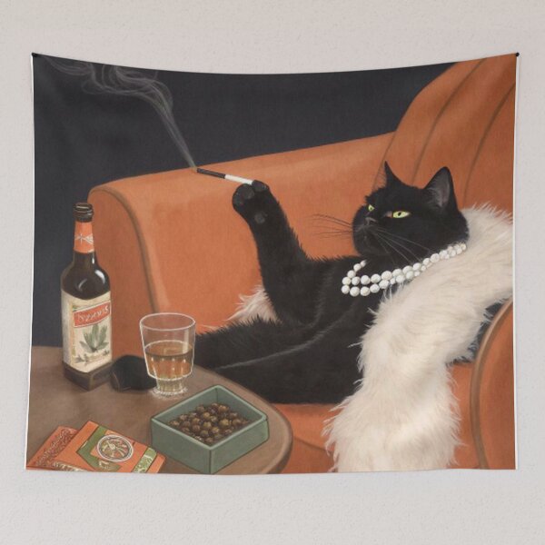 Item preview, cat glamour designed and sold by cooperdawn.