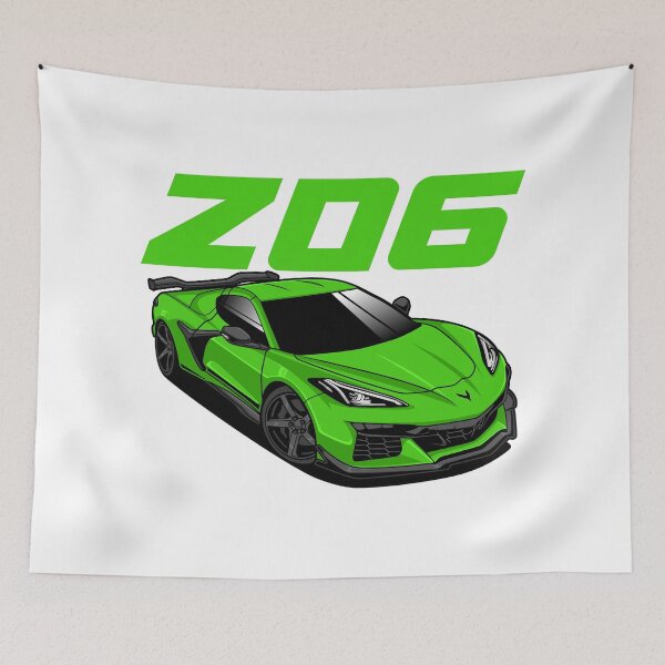 Item preview, Z06 Green designed and sold by vektoranda.