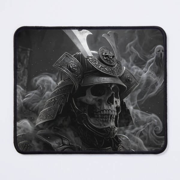 Item preview, Undead Skeleton Samurai Dark Fantasy Art designed and sold by GalleryBrisArt.