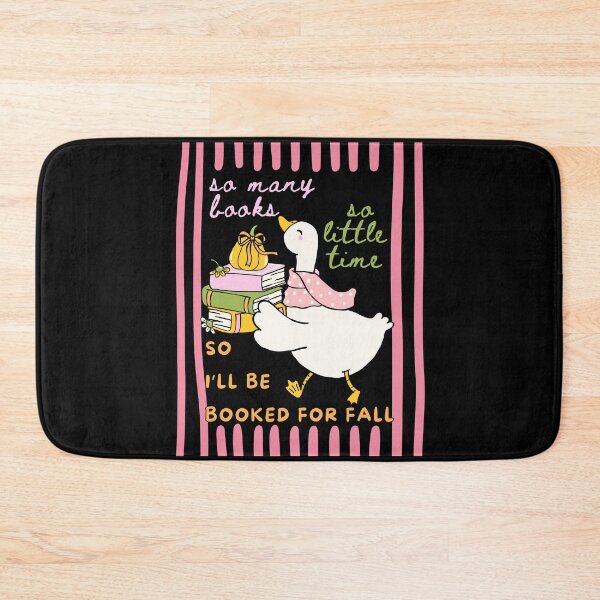 Item preview, Booked For Fall, Book Lover, Cute Silly Goose Reading Books, Bookish designed and sold by Forevermore.