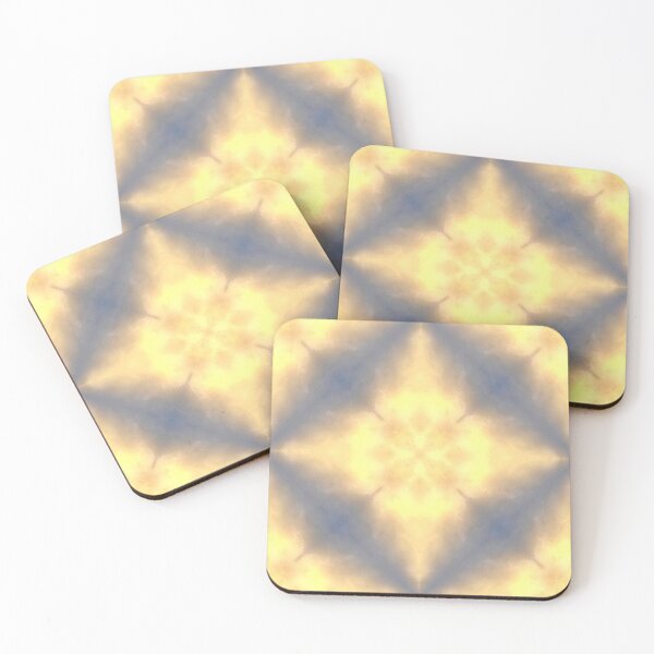 Item preview, Golden Blue Sky Kaleidoscope 4 designed and sold by KaleidoscopeMeg.
