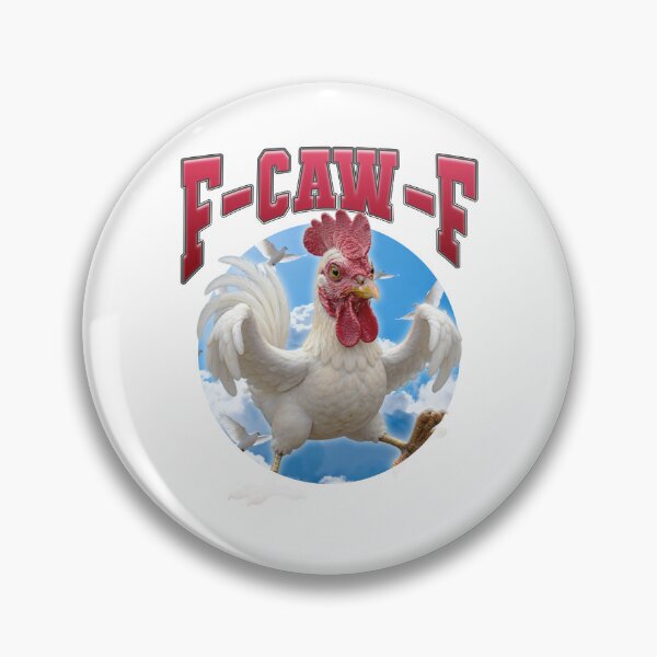 Item preview, F-Caw-F Angry Chicken Sassy Rooster Joke designed and sold by bngfx.
