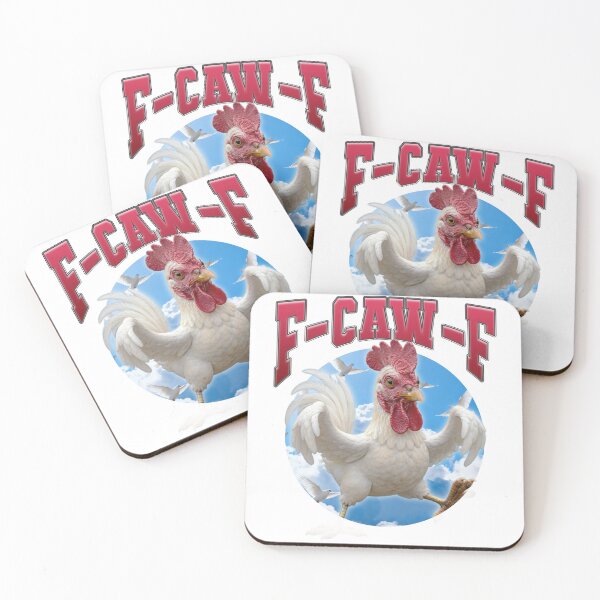 Item preview, F-Caw-F Angry Chicken Sassy Rooster Joke designed and sold by bngfx.