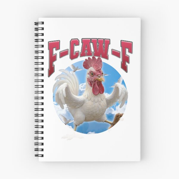Item preview, F-Caw-F Angry Chicken Sassy Rooster Joke designed and sold by bngfx.