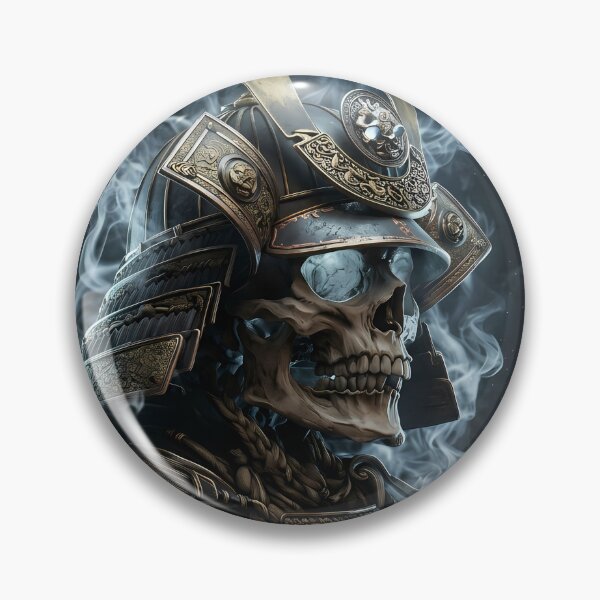 Item preview, Undead Skeleton Samurai Dark Fantasy Art designed and sold by GalleryBrisArt.