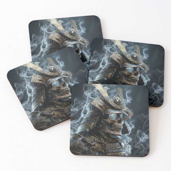 Item preview, Undead Skeleton Samurai Dark Fantasy Art designed and sold by GalleryBrisArt.