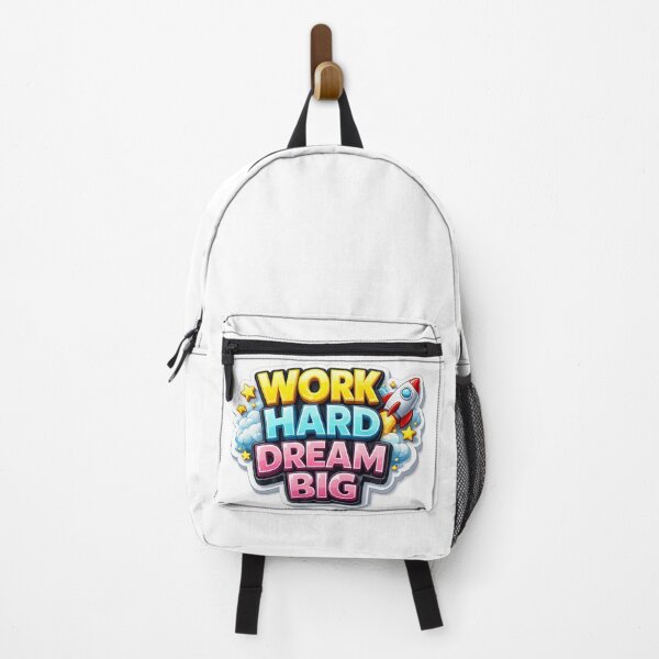 Item preview, Work Hard Dream Big 3D Motivational designed and sold by MR4me.