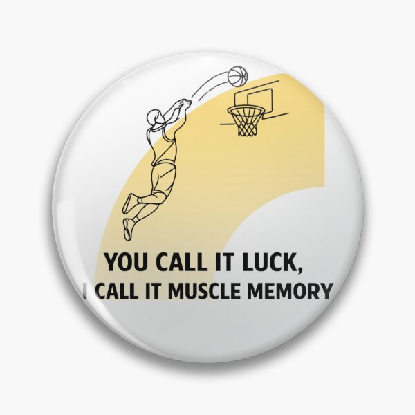 Item preview, High Confidence Sports Quote - Muscle Memory Athletic Tee designed and sold by RunningWhiskers.
