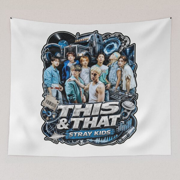 Item preview, Stray Kids This and That Cyber Radio Audio Gear Group Concept designed and sold by Valeree Store.
