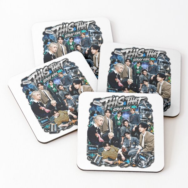 Item preview, Stray Kids This and That OT8 Cyber Metallic Album Poster designed and sold by Valeree Store.