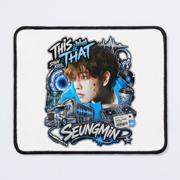 Item preview, Stray Kids Seungmin This and That Metallic Vinyl Collage Art designed and sold by Valeree Store.