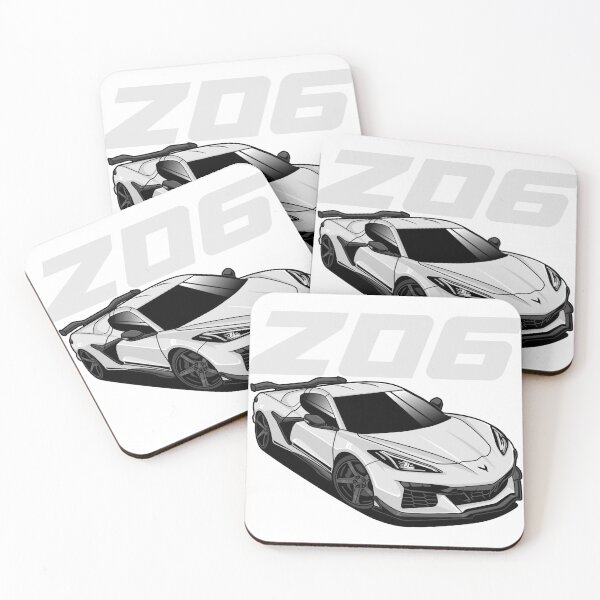 Item preview, Z06 White designed and sold by vektoranda.