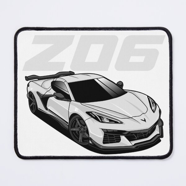 Item preview, Z06 White designed and sold by vektoranda.