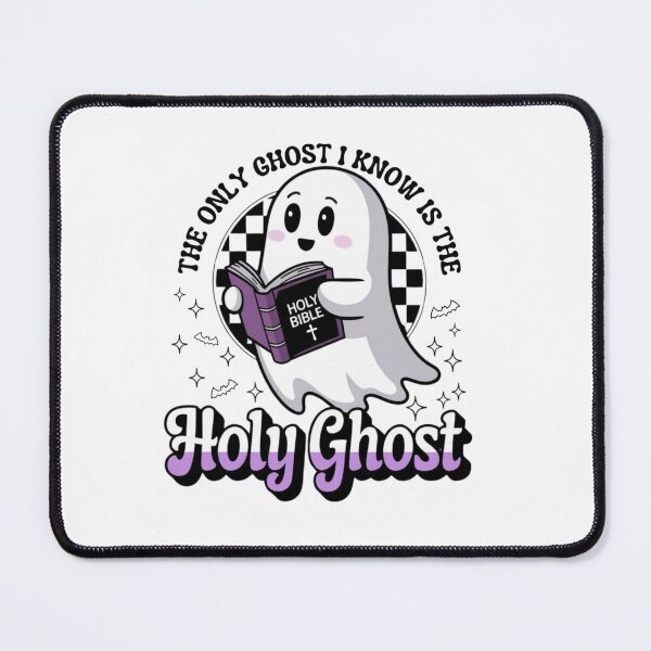 Item preview, Cute Holy Ghost Reading Bible Christian Halloween Faith Inspired designed and sold by StanaLuis.