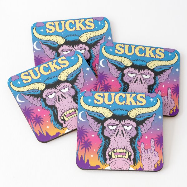 Item preview, Primus Sucks Retro Psychedelic Monster - Rock Horns designed and sold by obstinator.