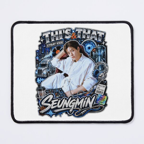 Item preview, SKZ Main Vocal Seungmin This and That Chrome Street Art designed and sold by Valeree Store.