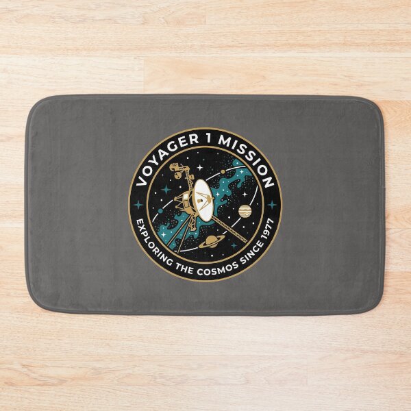 Item preview, Voyager 1 Mission Exploring The Cosmos Since 1977 Space Patch Emblem designed and sold by KiwiRider.