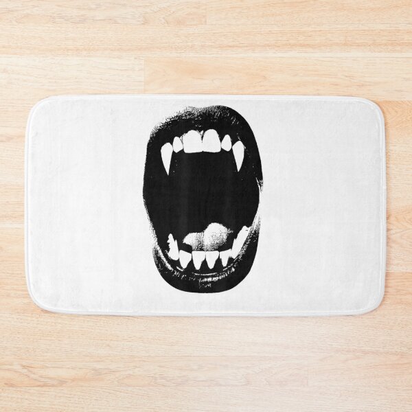 Item preview, Minimalist Vampire Mouth Dark Gothic Halloween Spooky Style designed and sold by StanaLuis.
