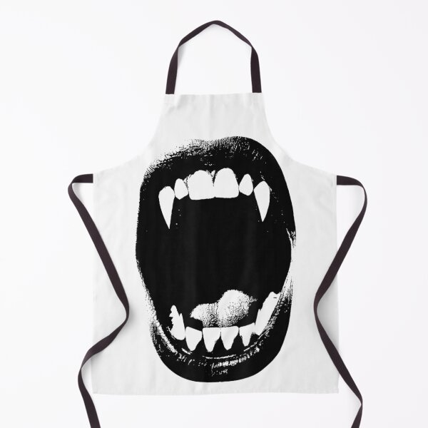 Item preview, Minimalist Vampire Mouth Dark Gothic Halloween Spooky Style designed and sold by StanaLuis.