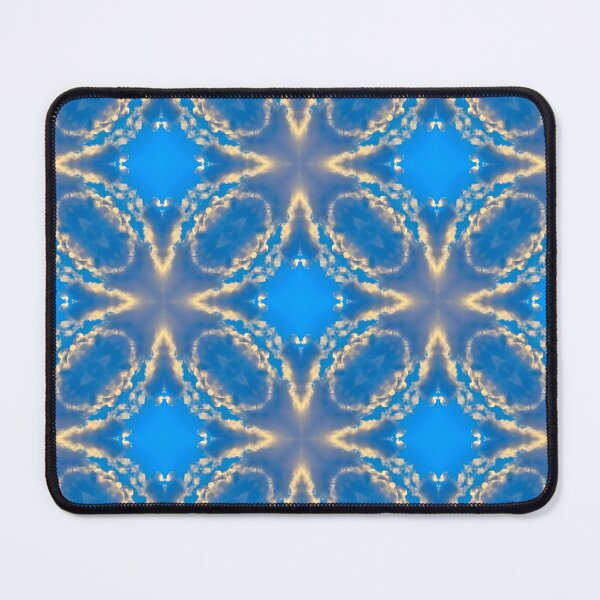 Item preview, Golden Blue Sky Kaleidoscope 7 designed and sold by KaleidoscopeMeg.