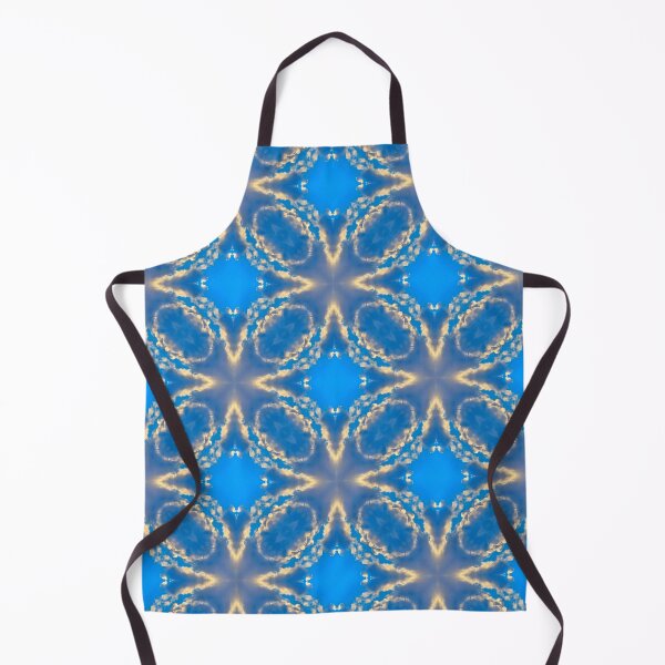 Item preview, Golden Blue Sky Kaleidoscope 7 designed and sold by KaleidoscopeMeg.