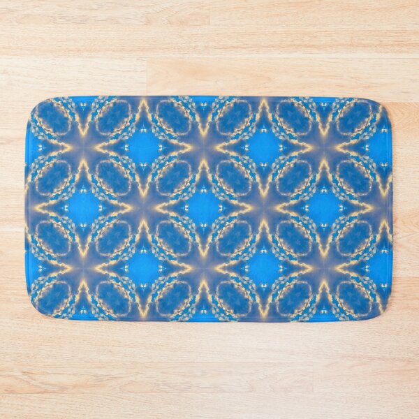 Item preview, Golden Blue Sky Kaleidoscope 7 designed and sold by KaleidoscopeMeg.