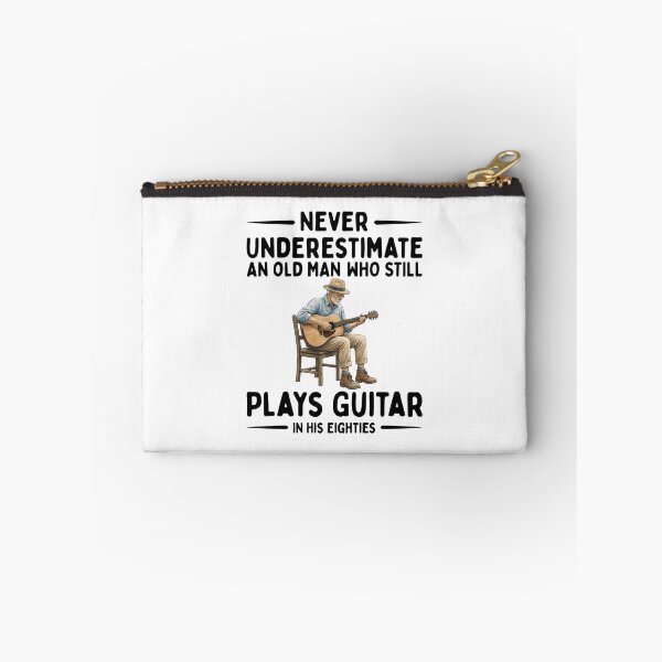 Item preview, never underestimate an old man who still plays guitar in his eighties designed and sold by RABIETECH.