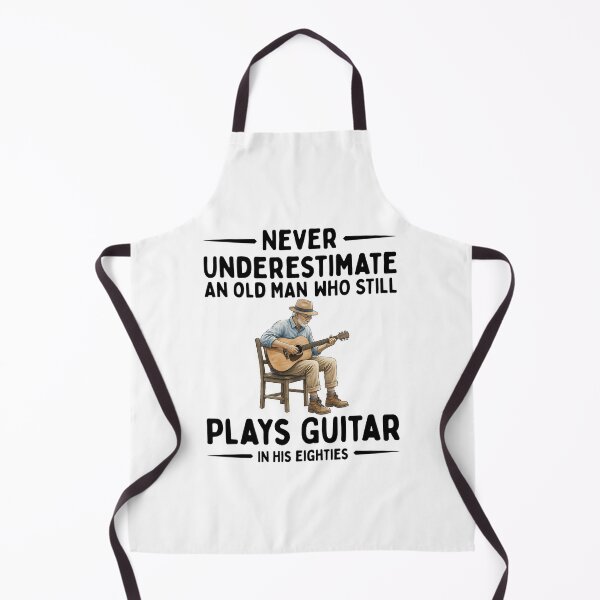 Item preview, never underestimate an old man who still plays guitar in his eighties designed and sold by RABIETECH.
