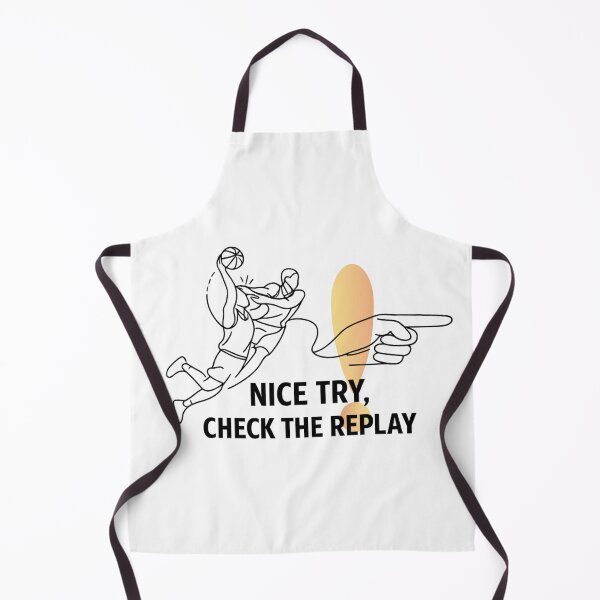 Item preview, Sarcastic Sports Banter Quote - Check The Replay designed and sold by RunningWhiskers.