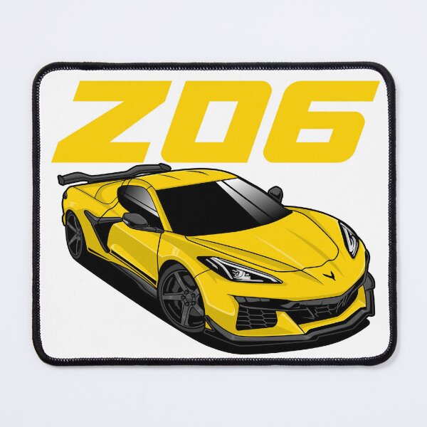 Item preview, Z06 Yellow designed and sold by vektoranda.