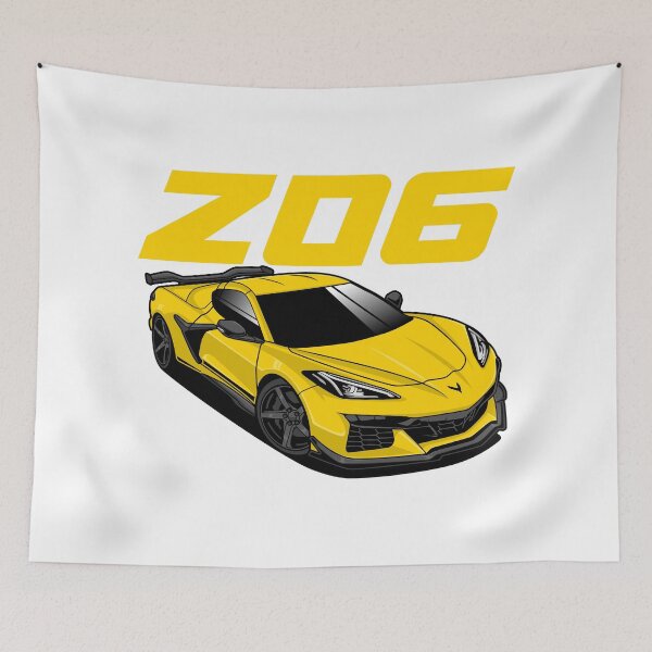 Item preview, Z06 Yellow designed and sold by vektoranda.