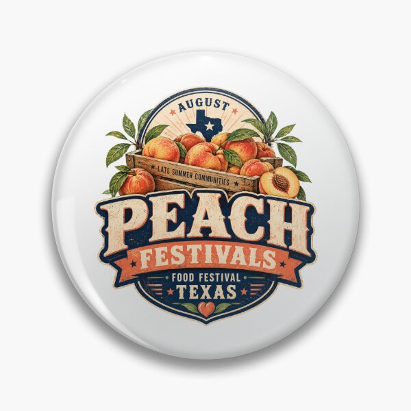 Item preview, Texas Peach Festival Food Celebration designed and sold by IRON WINGS /USAF.