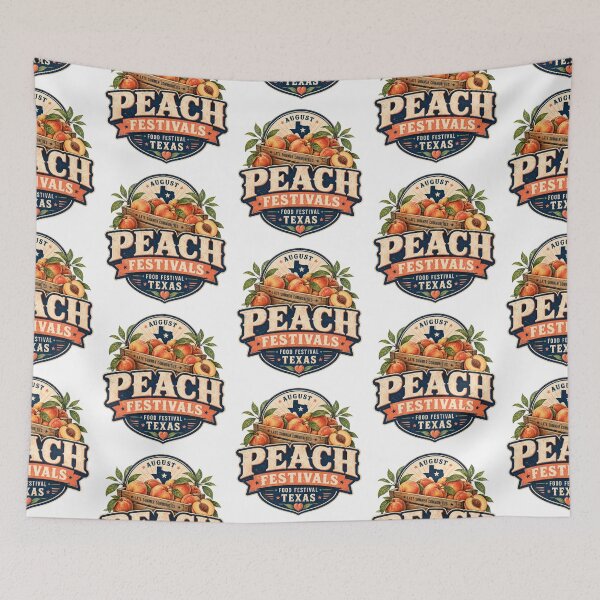 Item preview, Texas Peach Festival Food Celebration designed and sold by IRON WINGS /USAF.