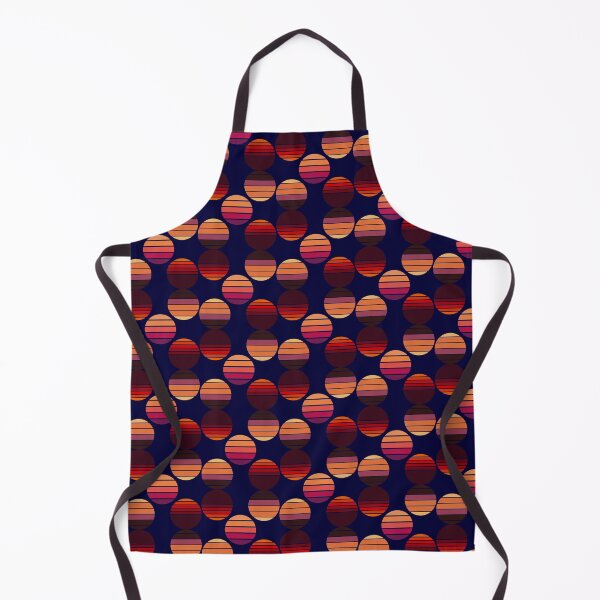 Item preview, Retro Sunset Circles Pattern | 80s Synthwave Aesthetic designed and sold by Jyoti-Quotes.